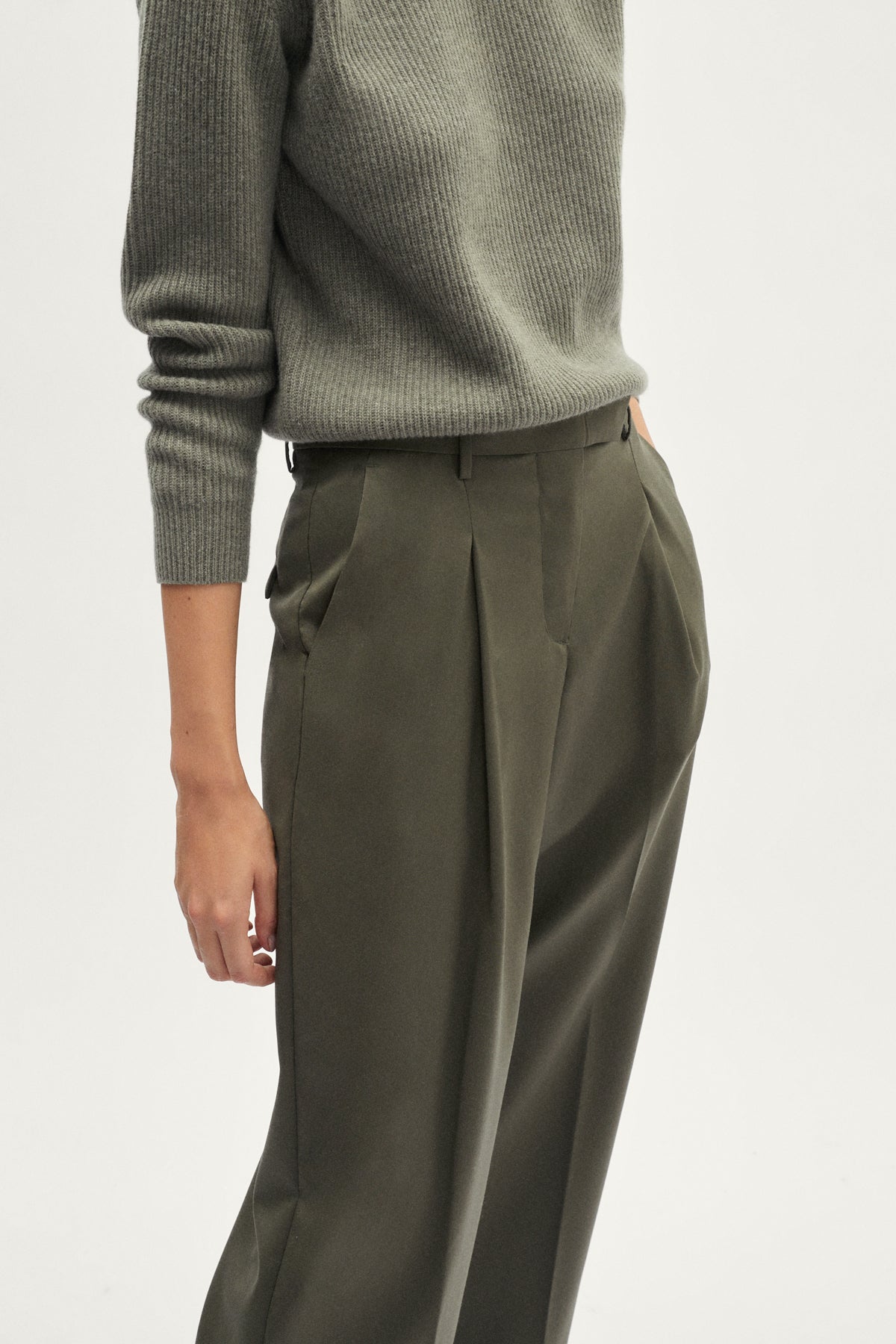 Pantaloni Sartoriali in Lana