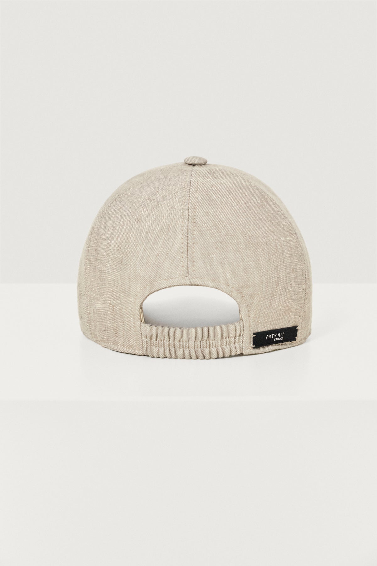The Linen Twill Baseball Hat - sand